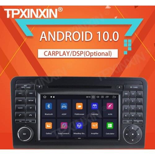 4+64G For Mercedes Benz ML CLASS W164 ML300 ML350 2005-2012 AndroidCar Tape Recorder Multimedia Player GPS Navigation HeadUnit