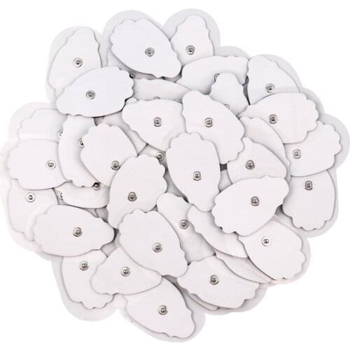 50/100 Pcs Gel Electrode Pads Self Adhesive Patch Replacement Apply For Electric Digital Body Massager TENS Acupuncture Machine