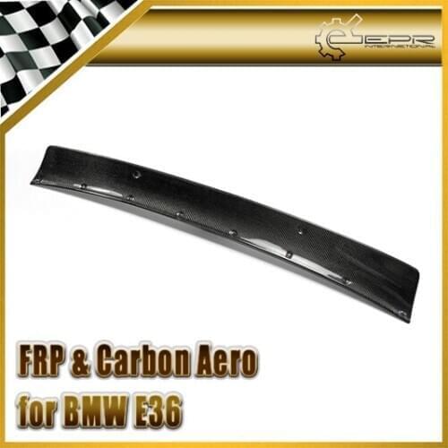 Car-styling For BMW E36 Carbon Fiber RB Style Rear Spoiler Fibre R RB Trunk Wing