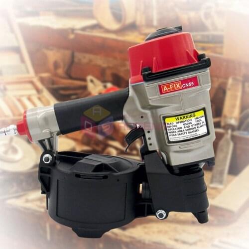 CNR55 CN70 CN80 Coil Nailer Pneumatic Coil Roofing Siding Nailer Air Wooden box Coil Nailing Gun