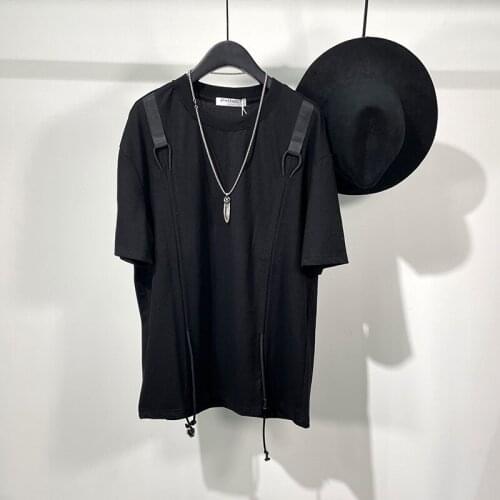 Owen Seak Men T Shirt Mens Clothing Hip Hop Tops Tees Summer High Street Women Solid Streetwear T Shirt