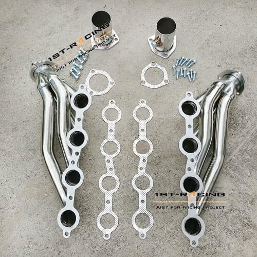 Shorty Engine Swap Header C-10 LS Chevy GMC Truck Headers For LS1, LS2, LS3, LS6