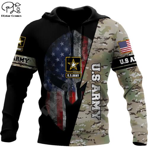 PLstar Cosmos Veteran Military Army Suit Soldier Camo Autumn Pullover NewFashion Tracksuit 3DPrint Men/Women Casual Hoodies A-2