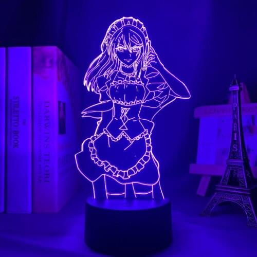 Manga 3d Lamp Maid Sama for Childrens Room Decor Night Light Kids Bithday Gift Maid Sama Anime Led Light Bedroom