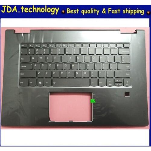 MEIRROW New for Lenovo Yoga 720-15 720-15IKB US keyboard palmrest upper cover upper shell,Gray
