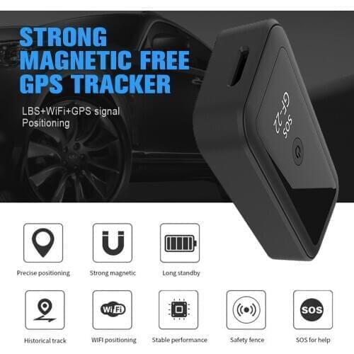 GF-22 Mini GPS Tracker GPS SOS Tracking Device For Auto Vehicle Car Child Location Trackers Locator System WIFI APP Control