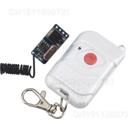 DC3V 3.7V 4V 4.5V 5V Micro Mini-sized Wireless Remote Control Switch Contactless Control System no noise Learning Momentary