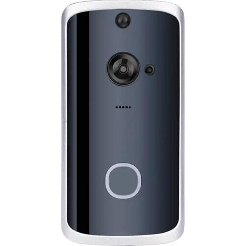 Outdoor/Indoor Security WiFi Video Doorbell Camera with 2-way Audio, Night Vision, IR Control, PIR Motion Detection, Doorbell