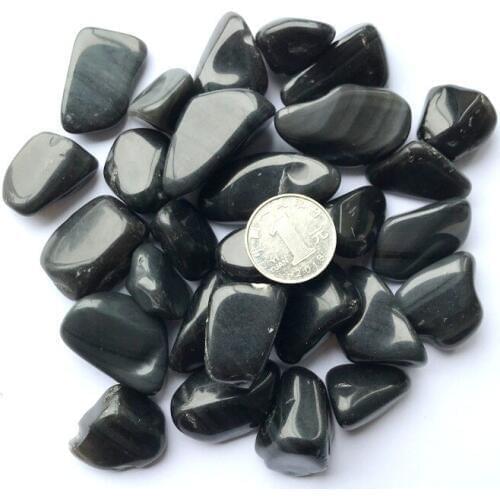 Natural terminated Black Schorl Tourmaline crystal natural rock China quartz crystals natural stones fish tank stone