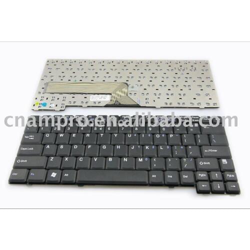 New Notebook keyboard / Laptop parts: Laptop keyboards for Uniwill 245II0 Black US keyboard K021127A1,K021152A1