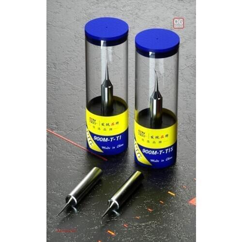 Mechanic Og Series Super Fine Fly Line Solder Iron Tip 936 Soldering Iron Heating Head Mainboard Fingerprint Ic Weld Repair Tool