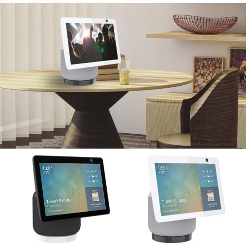 Stand Holder Bracket Compatible for Echo Show 10/Speaker Shelf Storage Holder Accessories Organizer