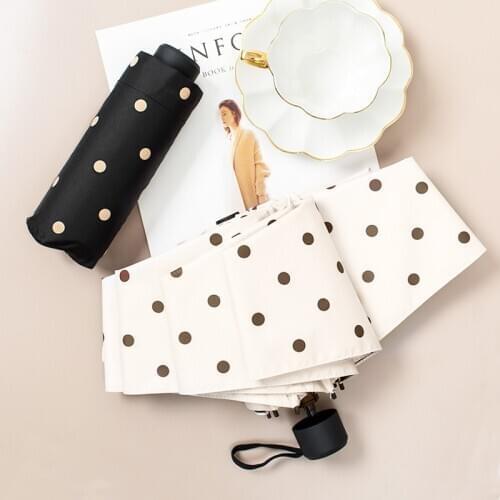 Clear Folding Umbrella Holder Academy Kids Rain Women Umbrella Corporation Small Pocket Regenschirm Daily Necessities BL50XS