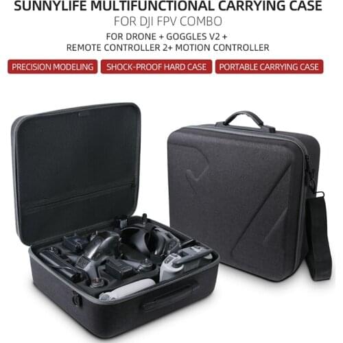 Storage Bag Carrying Case Protective Box for D-JI FPV Goggles V2/FPV Combo Drone