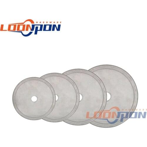 Thin Diamond Lapidary Saws 110/150/180/200mm Trim Blade Edge Wet Cutting Disc Jewellery Tools for Stone 20/25mm Bore