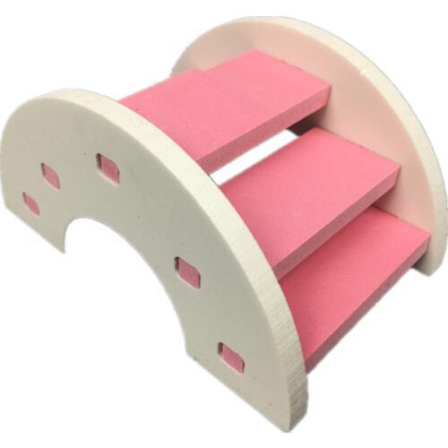 High quality Hamster Ladder Rainbow Bridge Pet Toys Wooden Bridge Small Animals Cage Accessories Pet Product