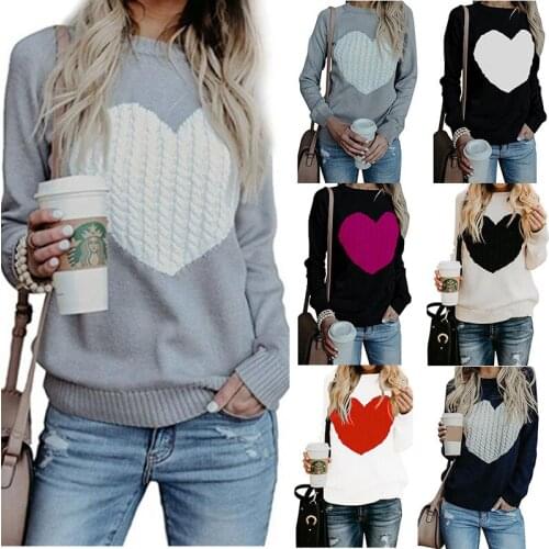 Woman Sweaters 2021 New fashionTurtleneck Caldigan Pullover New Love Sweater Sweater In Female Sweater MMY118004