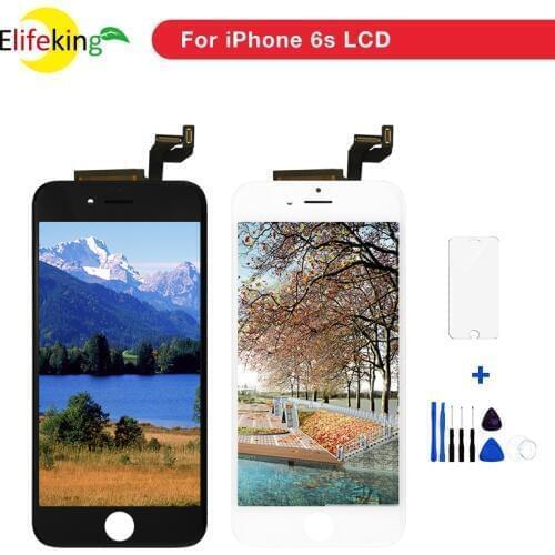 3PCS/Lot For iPhone 6S LCD Screen With Good 3D Touch Digitizer Black White Quality AAA Pantalla Display Replacement Assembly