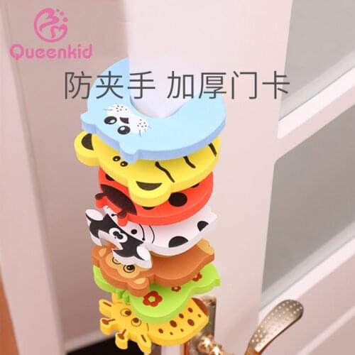 10pcs/Set Door Stopper Doorknob Wall Protection Children Door Stopper Holder Shockproof Door Crash Pad Children Finger Protecter