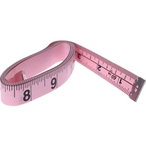 150cm 60" Vinyl Tape Measure Tailor tool cm/inch Clothes Measure Measurement Ruler Chest Hips Waist Size Standard Tape