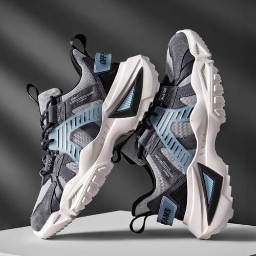 2021 autumn and winter daily leather casual sports shoes mens fashion trend old shoes student running shoes mens shoes