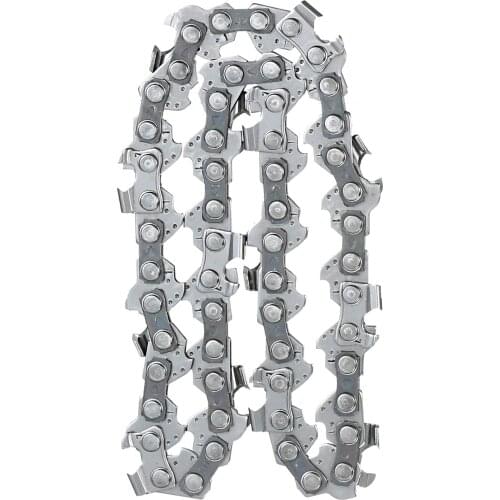 4 Inch Mini Steel Chainsaw Electric Pruning Saw Accessory Replacement Chain for Electric Pruning Saw Garden Logging Tools