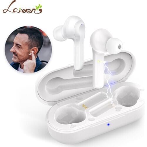 Bluetooth Hearing aids Rechargeable Hearing Amplifier Touch Control Personal digital hearing aid for iPhone Android dropshipping