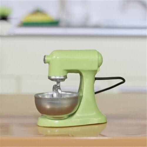 1/12 Scale Figures Scene accessories Kitchen Food Stand Mixer Cake Dough Mixer Maker Machine for 6 inch Action Figures Model