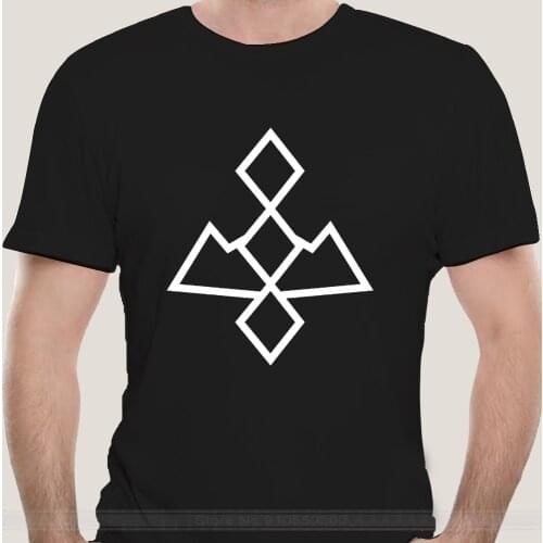 Owl Cave Symbol T Shirt Twin Peaks Ghostwood Forest Black White Lodge Ring Tee top t-shirt 100% Cotton t shirt