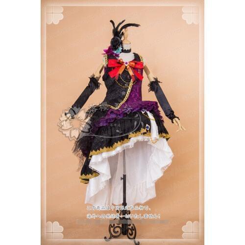 [Customize] BanG Dream! Roselia Imai Lisa Bass Player Stage Cosplay Costume Lolita Uniform Dress Halloween Party Suit For Women