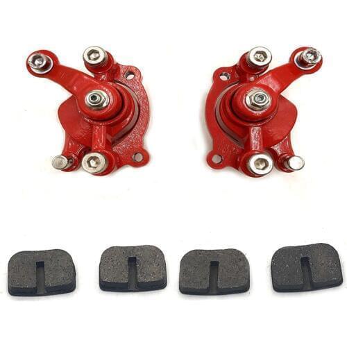 Front Rear Disc Brake Caliper Pads For 43cc 47cc 49cc Chinese Mini Moto Kids ATV Quad Minimoto Dirt Pocket Bike Gas Scooter