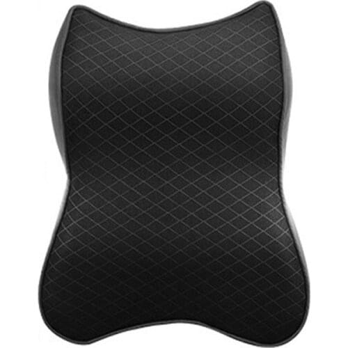 Cars Seat Headrest Pad Memory Cotton Foam Pillow Head Neck Rest/Travel Support Breathable Mesh Fabric + Memory Foam Auto Parts