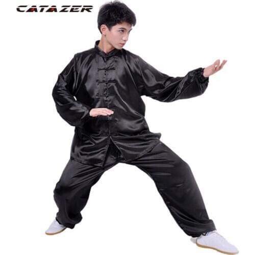 Multiple Colors Available Kids & Adults Tai Chi Uniform Chinese Martial Arts Kung Fu Wing Chun Wushu Suit
