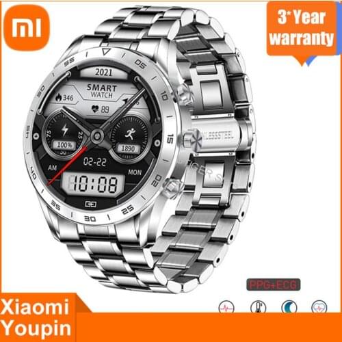 Xiaomi ECG+PPG Smart watch men heart rate monitor blood pressure smartwatch Sleep Fitness Tracker Dial call Smartwatch