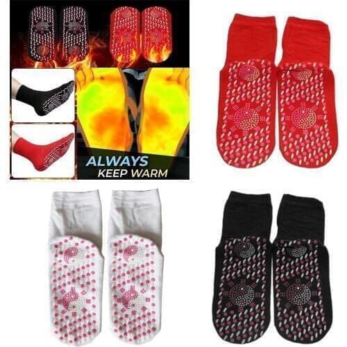 Tourmaline Self Heating Therapy Socks Massage Blood Circulation