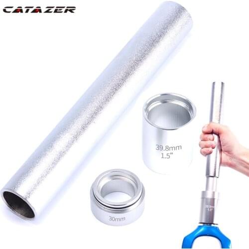 MTB Bicycle Headset Base Installation Tools Front Fork Base Installer Headset Bottom Washer Setting Tool Cycling Parts