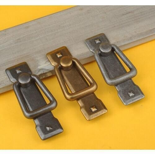 Vintage Cabinet Knobs Drawer Dresser Door Wardrobe Drop Pull Handle