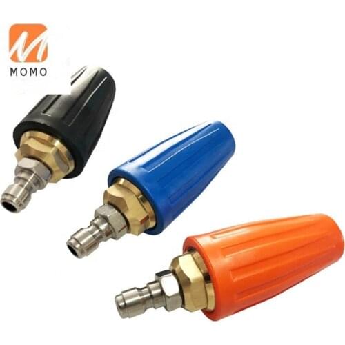 1/4" Quick Connect Plug 3600 PSI Pressure Washer accessory Rotating Turbo Nozzle