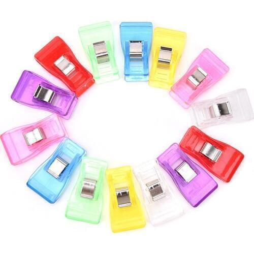 10 Pcs Clips Sewing Machine Tools Edge Clip Patchwork Plastic Clips Sewing Accessory Quilt Tools