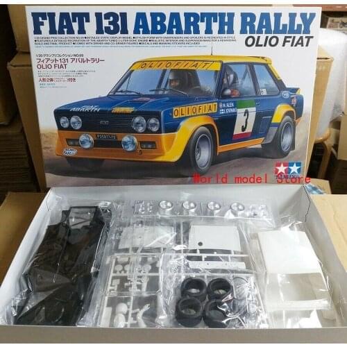 131 ABARTH RALLY OLIO FIAT Tamiya 1:20 plastic model kit 20069