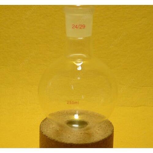 250ml Glass Flask,24/29,heavy Wall,Boiling Flask,lab Glass,laboratory Glassware