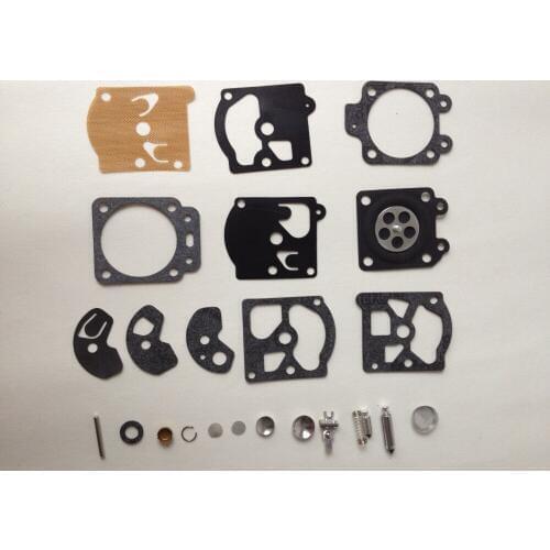 5 sets Carburetor Kit For Chainsaw Trimmer Echo 123100-16330 Walbro K10-WAT Fits Most WA & WT Series