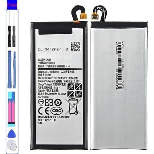 Battery for Samsung Galaxy A3 A5 A7 A8 A9 2015 2016 2017 Edition SM A510F/M A520F/U A310F/M A500F/M A710F/M A320F/M A300F A720F