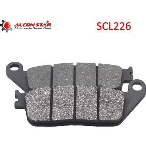 Alconstar- 1 pair Front Motorcycle Parts Brake Pads for Honda RS125 RS250 CB300 CBR300 CB600 CBF600 CBR600 CBF1000 for Triumph