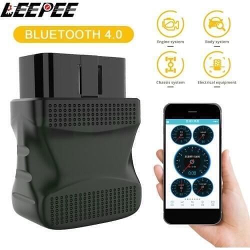 Wireless Bluetooth 4.0 Scanner OBD2 Interface Adapter For Android and Window Instrument Code Removal Car Diagnostic Scanner Tool