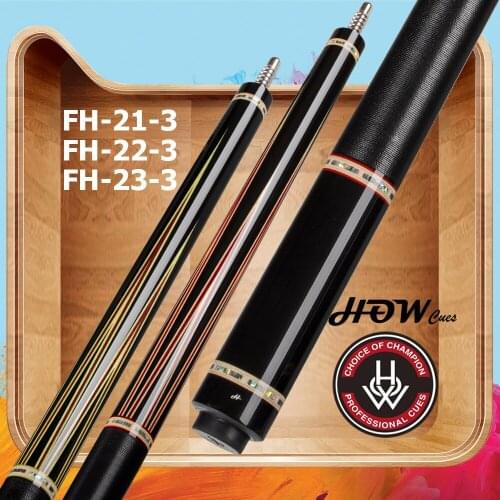 HOW FH 21/22/23-3 Billiard Pool Cue 13.1mm M Tip AP Shaft Radial Joint Handmade Irish Linen High-end Series Stick Kit