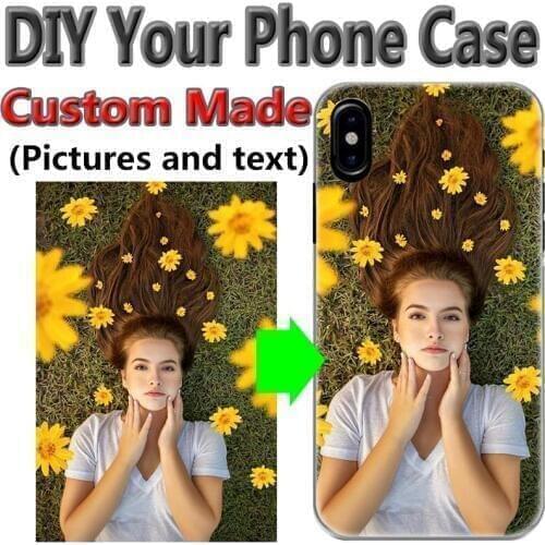 DIY custom design own name logo Customize printing your photo picture Soft phone case cover For Alcatel 5V 1S 1 1X 1C 3 2019