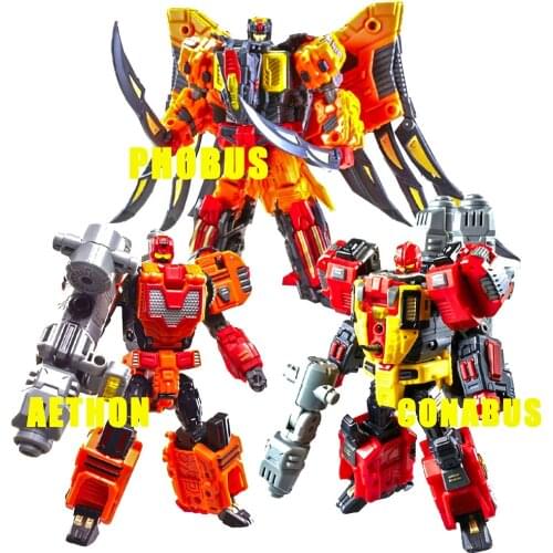 Action Figure Robot Transformation TFC Ares Ares-03 Conabus Ares-04 Aethon Ares-05 Phobus Mini Walkman Pocket War Toys Gift