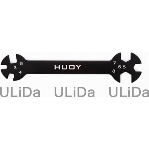 Hudy Special Tool Wrench For Turnbuckles & Nuts DY181090 3 4 5.5 7 8MM For 1/5 1/8 1/10 M3 M4 M5.5 M7 M8 Nut Screw RC Car Parts