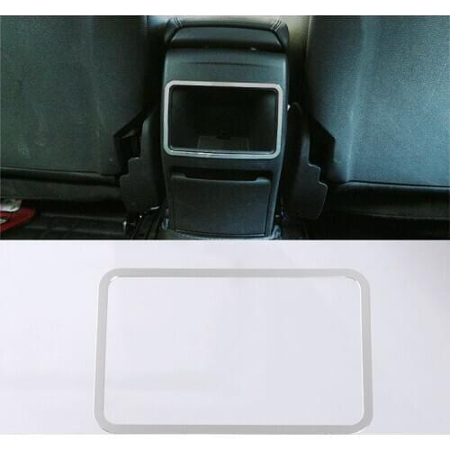 For Mercedes Benz GLA/CLA/A/B Class 2014-2017 ABS Chrome Rear Air Outlet Frame Cover Trim Car Styling Accessories